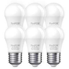 25 Watt Light Bulbs Equivalent, A15 E26 3W LED Bulb Soft White 2700K Low Watt...