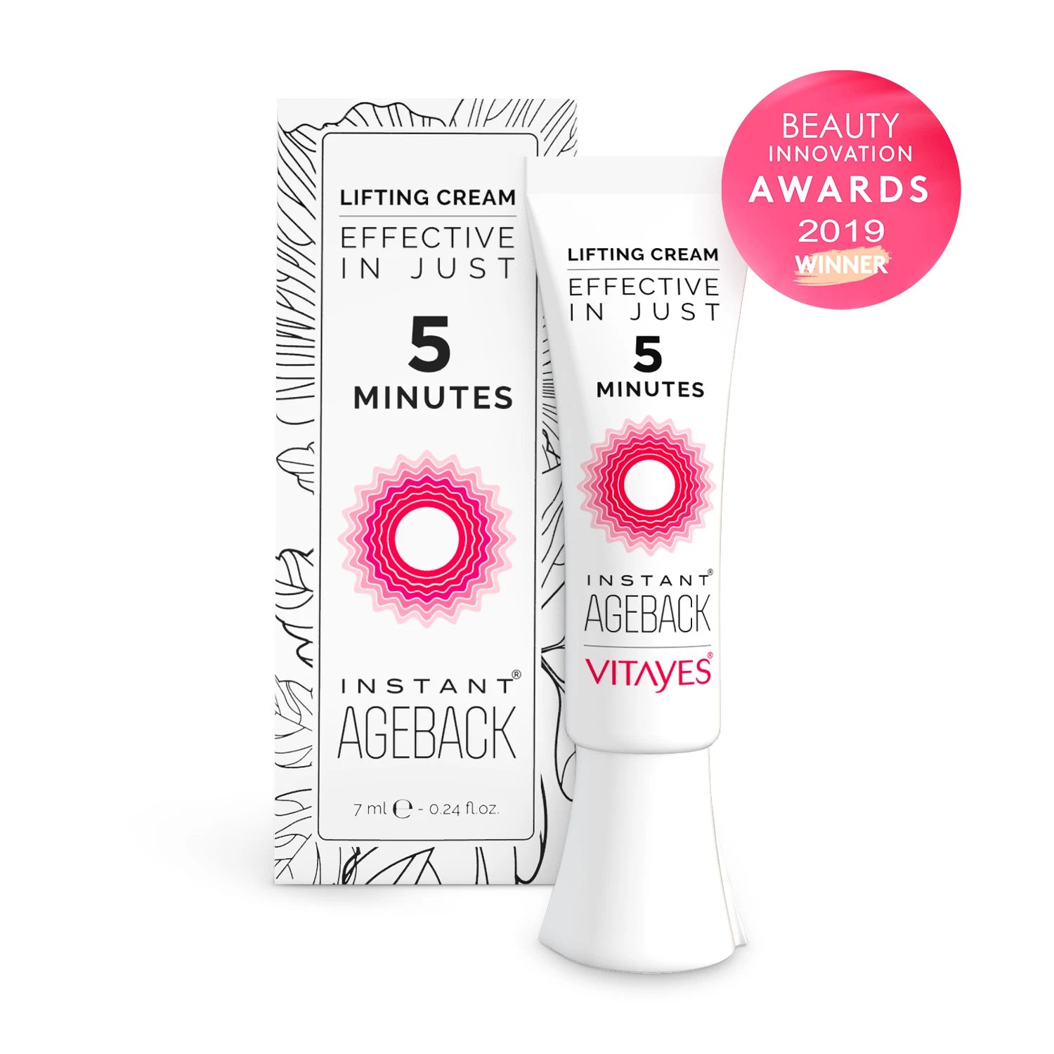 (NEW) VITAYES Instant Ageback Anti-Aging Facelift Cream (7 ml Tube)
Opens in a new window or tab