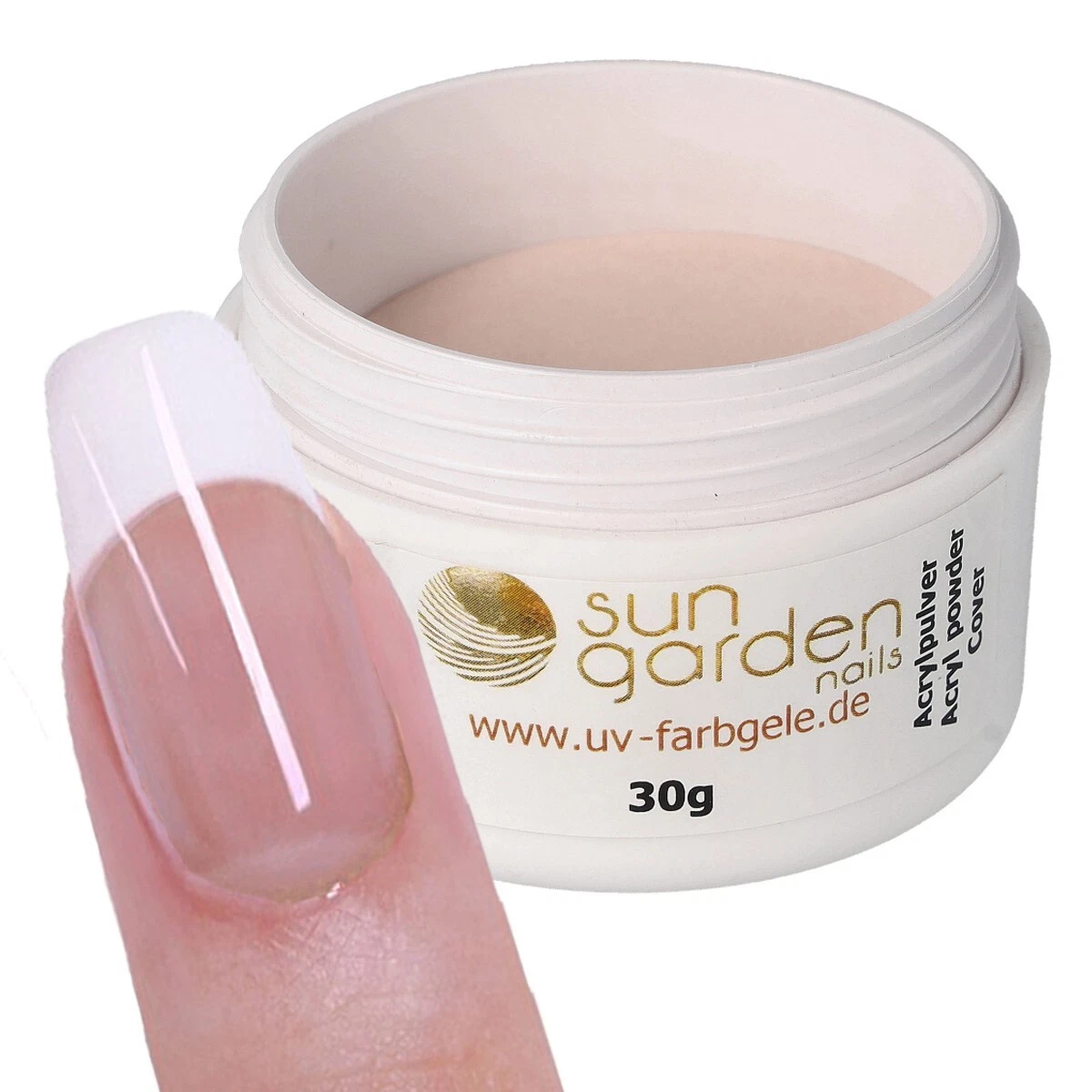 Acryl Pulver Cover 30g - Acrylpulver Camouflage Cover- Acryl Puder - Acrylpuder - Bild 5 von 7