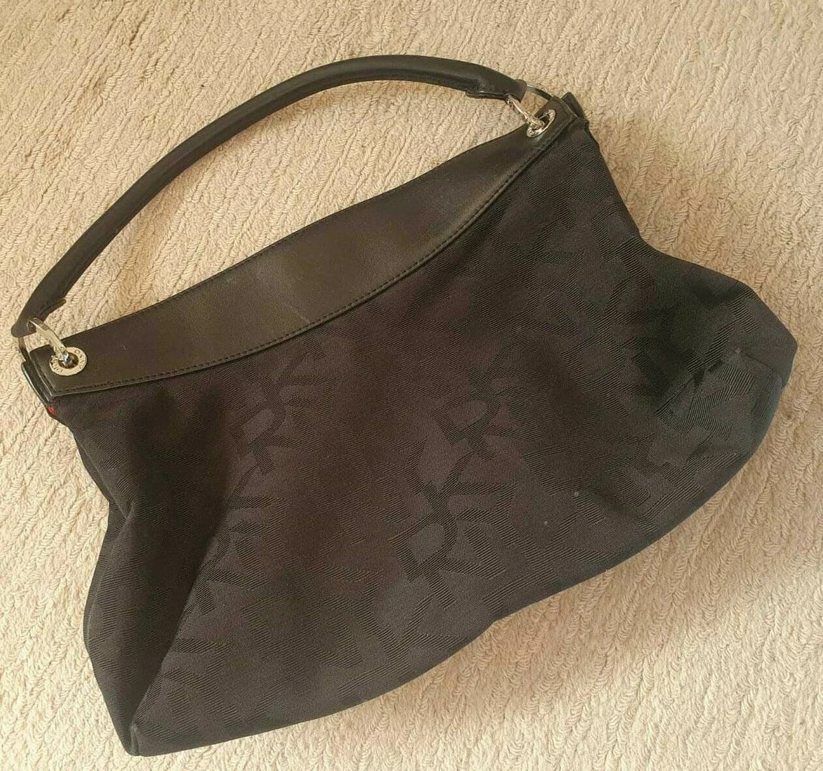 Dkny logo print bag clearance