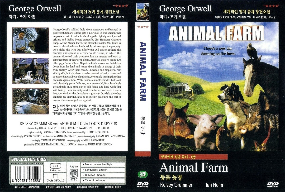 Animal Farm (DVD, 1999) for sale online | eBay