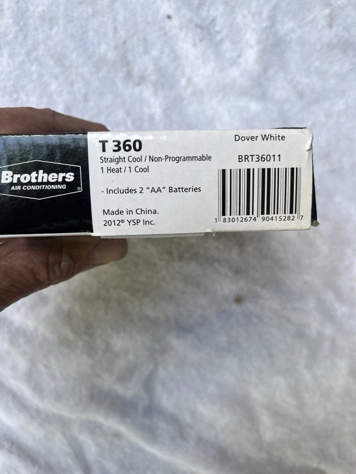 Brothers T360 Single Stage Non-Programmable Thermostat - Image 4 of 4