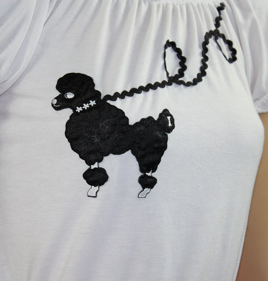 Conjunto Falda Caniche Rojo 3 Piezas _ Adulto Talla MEDIANA _ Cintura 30"- 38" Foto 4 de 4