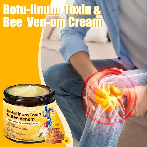 Bee Venom Joint Therapy Cream Joint & Bone Cream For Men Women Treatment 60g - Photo 2/17