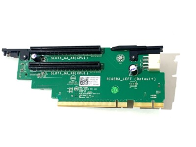 Dell PowerEdge R730 PCI Riser 3 Card Two x8 Slot Left DT9H6