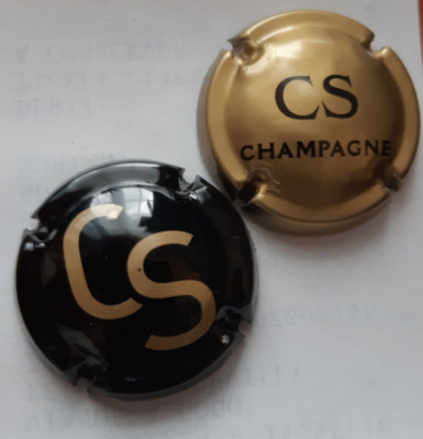 Champagnerkapseln Graf von Senneval   Nr. 3 + 4a