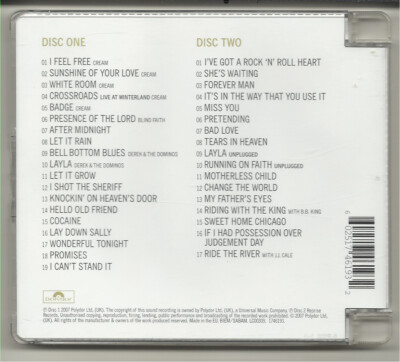 バンドスコア Clapton Complete Clapton DISC TWO ベスト・オブ