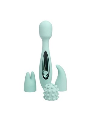 JimmyJane Canna  Electric Massager   7 Modes, 3 Silicone Heads, USB Rechargeable