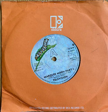 Television. Marquee Moon Vinyl. 7"Vinyl Record 1977 - ELEKTRA