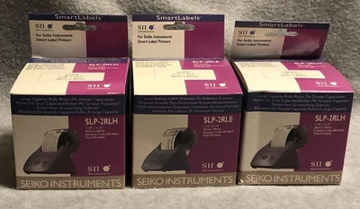 Seiko Address SmartLabels White SLP-2RLE Lot of 3 New Boxes - Image 1 of 4