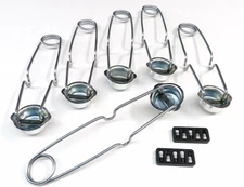 Spark Lighter with FLINTS Ignitor Sparker for Torch - 6 Strikers & 10 FLINTS (E1