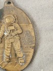 Vintage Apollo 11 " We Came In Peace For All Mankind" 2 Sided Astronaut  Pendent — photo 4