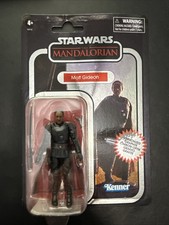 2020 Star Wars Vintage Collection Mandalorian Moff Gideon Carbonized Graphite