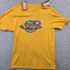 Los Angeles Sparks Unisex M Heavy Cotton Tee - LA Sparks Parker #3