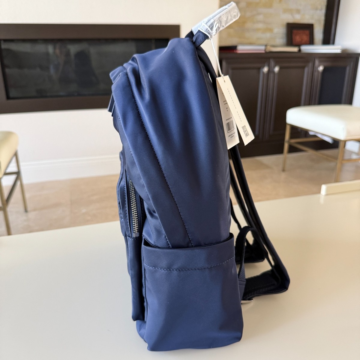 Tory Burch Nylon Backpack 173559 Tory Navy & Gift Receipt  display picture 2