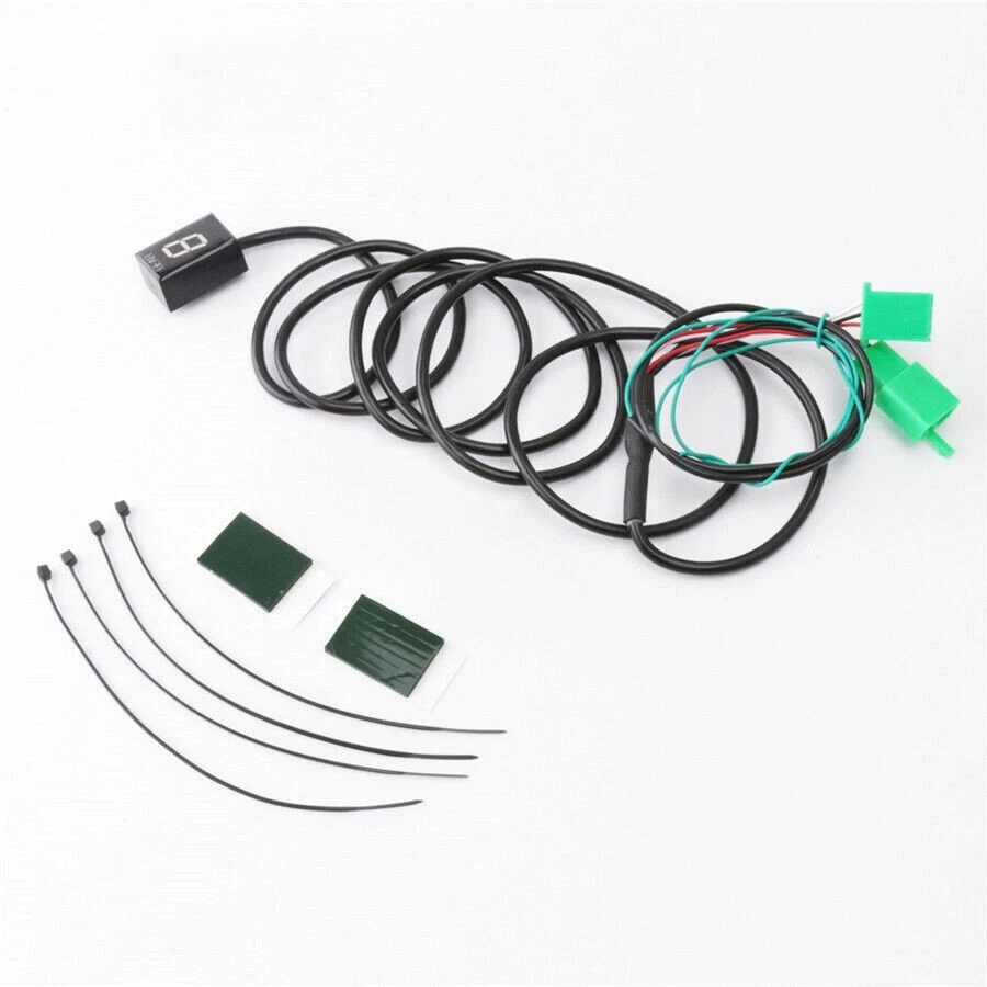 Indicador de pantalla LED rojo 1x para Honda CBR600 F4I 2001-2006 engranaje de velocidad de nivel 1-6 Foto 3 de 4