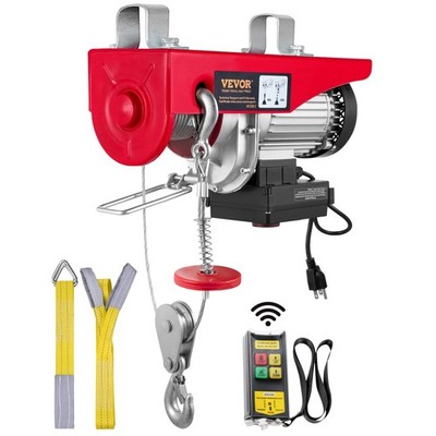 1320LBS Wireless Electric Hoist Remote Control with Braided Steel Cable