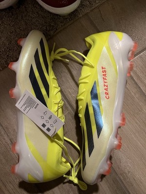 Adidas X Crazyfast Elite FG Firm Ground Yellow Soccer Cleats M7.5=W8.5 IE2376