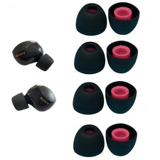 Embouts en Silicone pour Écouteurs Sony 1000XM5/1000XM4/LinkBuds Noir
