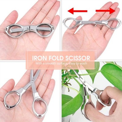 10PCS Mini Foldable Garden Tool Set Scissors Rake Shovel For Bonsai Succulent