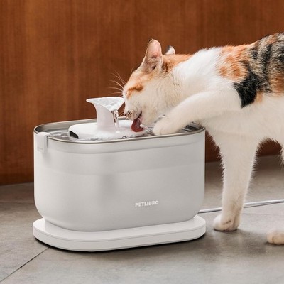Petlibro Katzenbrunnen 2,5L Dockstream Classic Edelstahlwanne leise