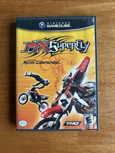 Mx Superfly Ft. Ricky Carmichael Case Only Nintendo GameCube (No Game,No Manual)