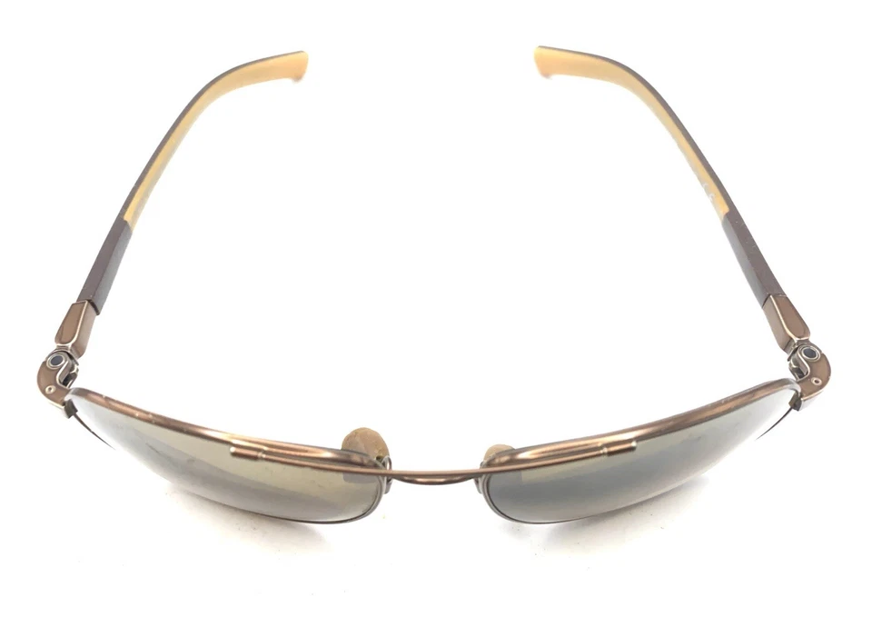 Maui Jim Guardrails MJ-327-23 Brown Aviator Sunglasses Frames 58-17 130 Japan - Image 4 of 4