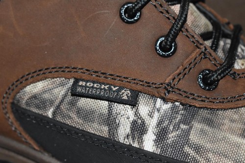 ROCKY Men's Waterproof Insulated Mid Calf Boots - Dark Brown, 800g Thinsulate, Size 12 - View #11