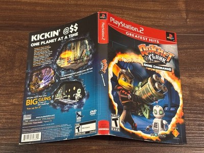 Ratchet & Clank Going Commando Playstation 2 PS2 Case Insert Cover Art Only
