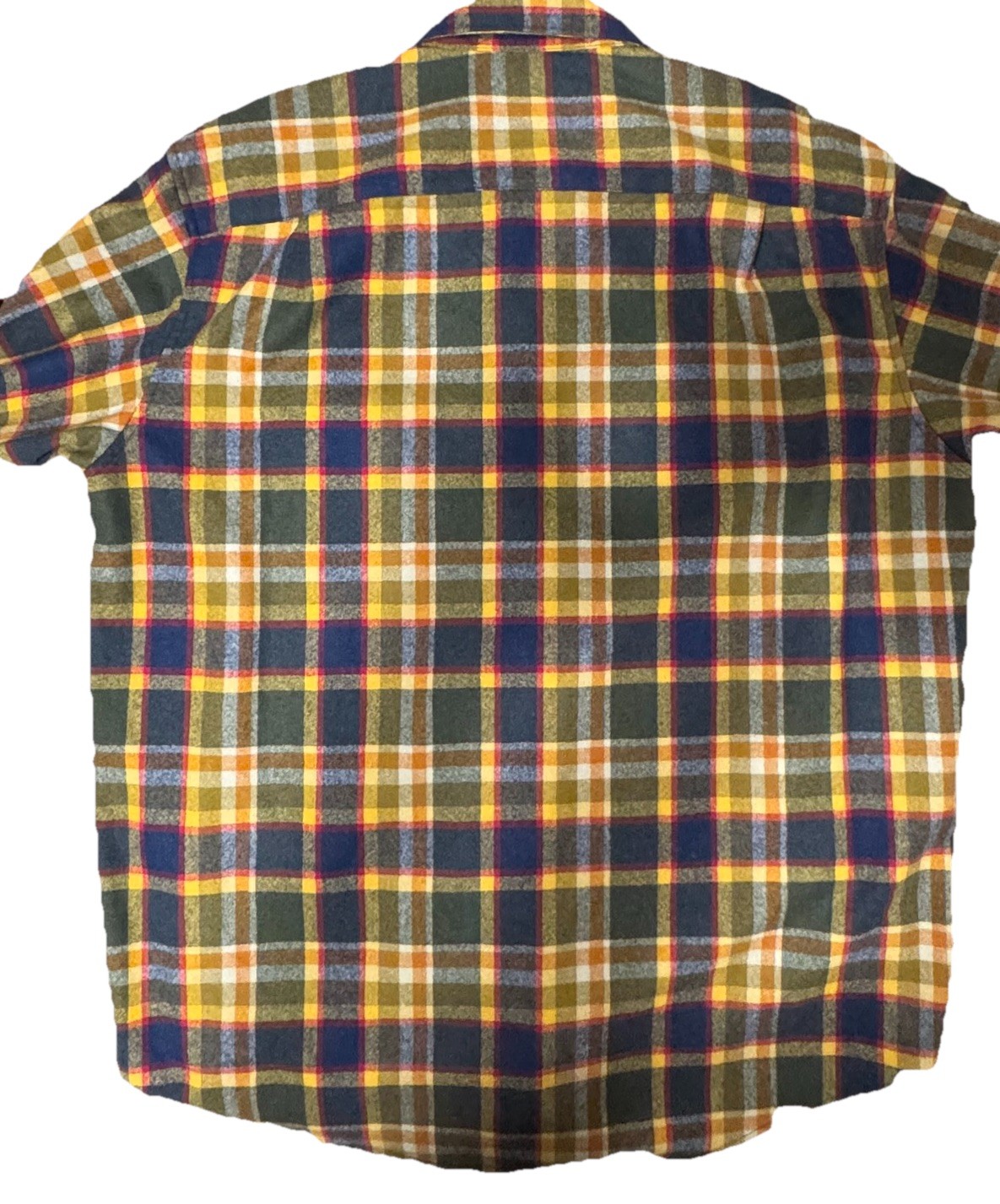 Men’s Large Pendleton Lodge Button Down Shirt Par… - image 4