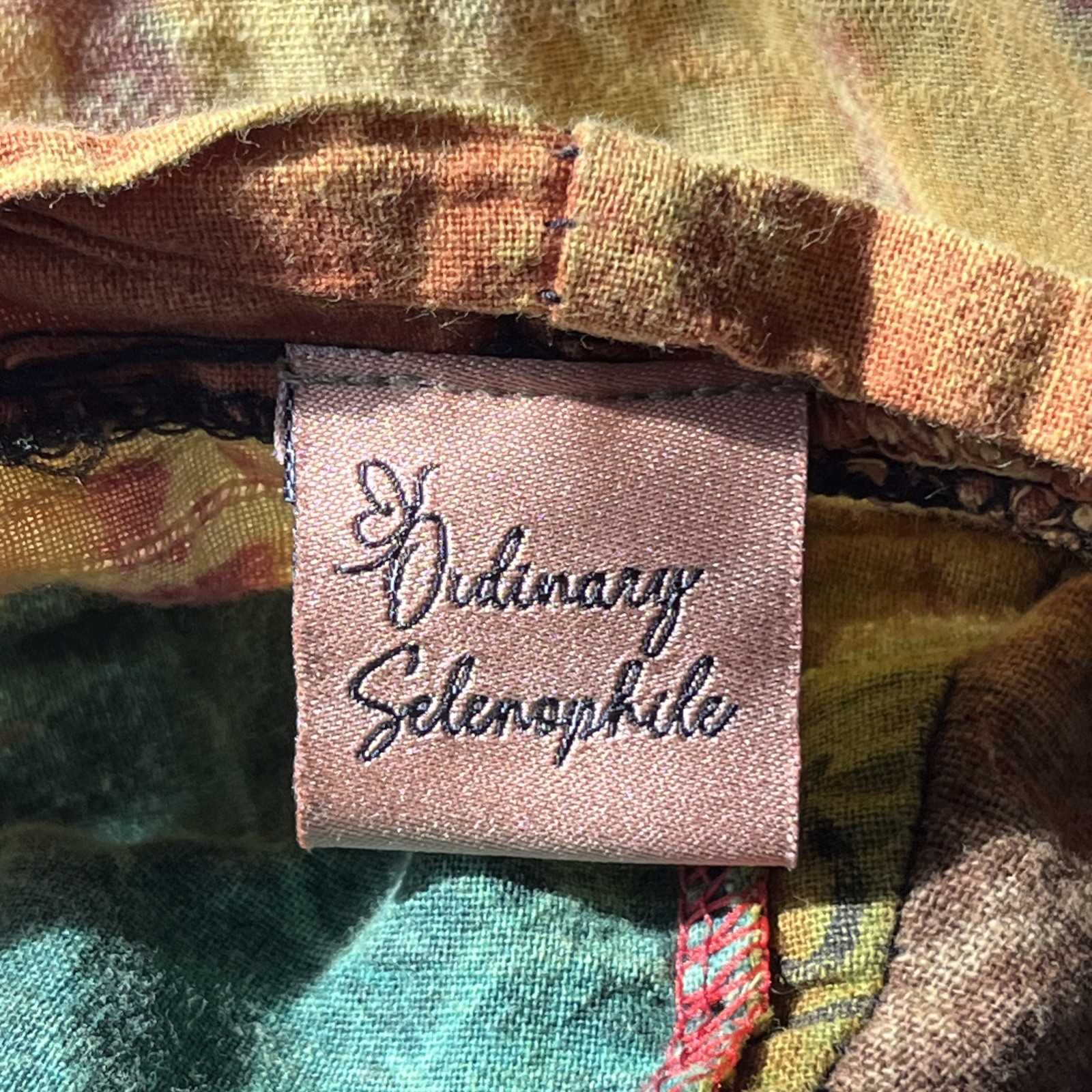 Ordinary Selenophile Patchwork Duster Cotton Mult… - image 8