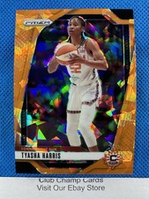2024 #102 Tyasha Harris Panini Prizm WNBA Orange Ice Prizm Sun