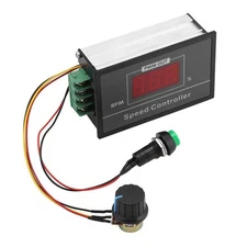 Digital Display Motor Speed Controller PWM 30A for 12V 24V 36V 48V DC Motors