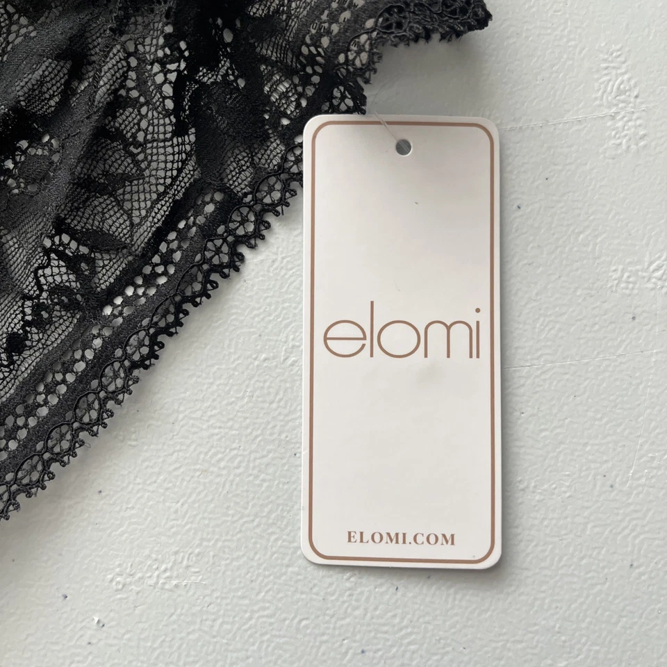 Tanga Kendra grande para mujer Elomi ropa interior negra precio de venta sugerido por el fabricante $30 Foto 2 de 4