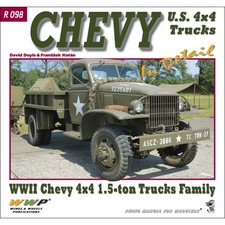 WWP Books Chevy 4x4 Trucks in Detail (English, 120 pages)