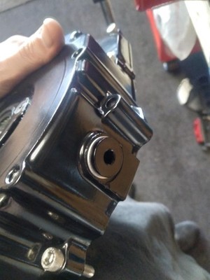 Yamaha Warrior 350 Raptor 350 Billet Black TIMING PLUG only!!!!