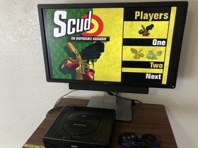 Scud Assassin Sega Saturn 1996 Sega Soft Official Action Adventure Disc Works