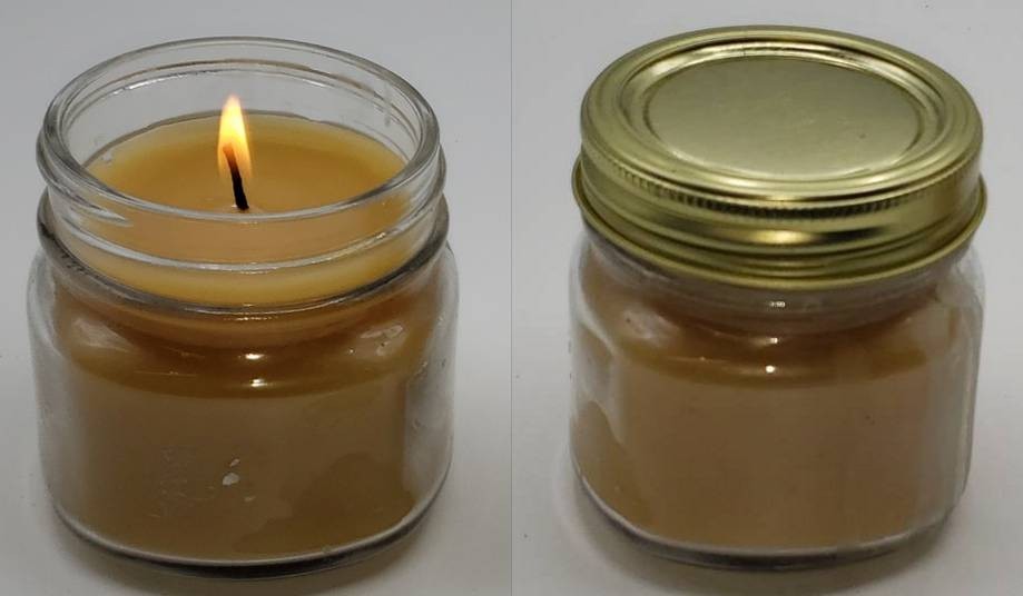 Natural Scent Beeswax Apothecary Candles