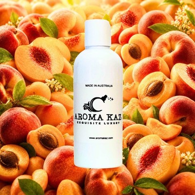 Apricot Peaches Body Wash & Shower Gel Vegan Cruelty-Free 3 Sizes
