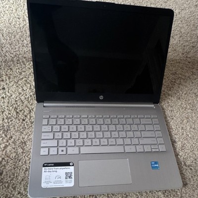 HP Laptop 14-dq2xxx Intel Core i3-1115G4 4GB RAM 119GB SSD 14