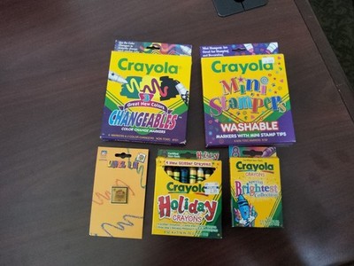 Crayola Mini-Stampers,  Changeables, Brightest Collection & Holiday