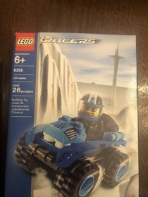 7 Unopened Lego  Racers 8358 (4), 8359(2) And 8360 2003