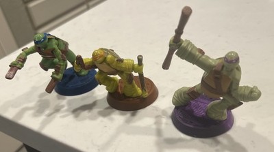 Lot of 3 2012 McDonald s Viacom Teenage Mutant Ninja Turtles