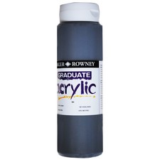 Image of Daler Rowney 123500084 Graduate Acrylic Paint 500ml Neutral Grey
