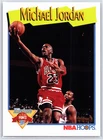 Michael Jordan 1991 NBA Hoops Milestones Points Insert Card # 317 Bulls