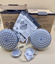 2 Pack Evolve Roadrunner II Showerheads 1.5 G...