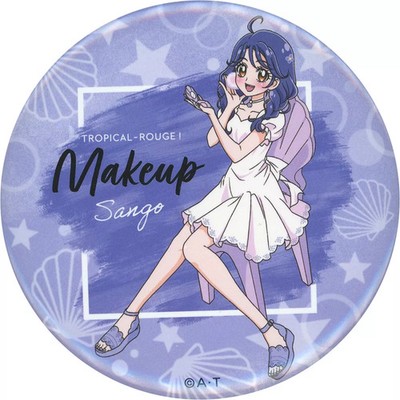 Sango Suzumura Anstecker Pins Tropical Ju PreCure Make-up Kollektion