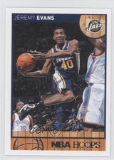2013-14 NBA Hoops Red Back Jeremy Evans #180 1j0