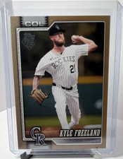 Topps Series 1 Kyle Freeland Gold 0399/2026 #106 Colorado Rockies MLB 2026