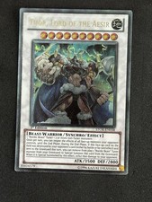Thor, Lord Of The Aesir STOR-EN038 1st Edition Ultimate Rare NM YuGiOh